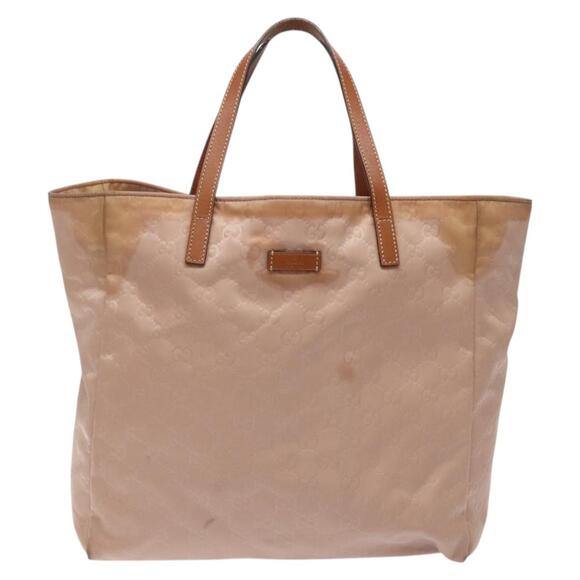 GUCCI GG Canvas Hand Bag Pink - Picture 2 of 12